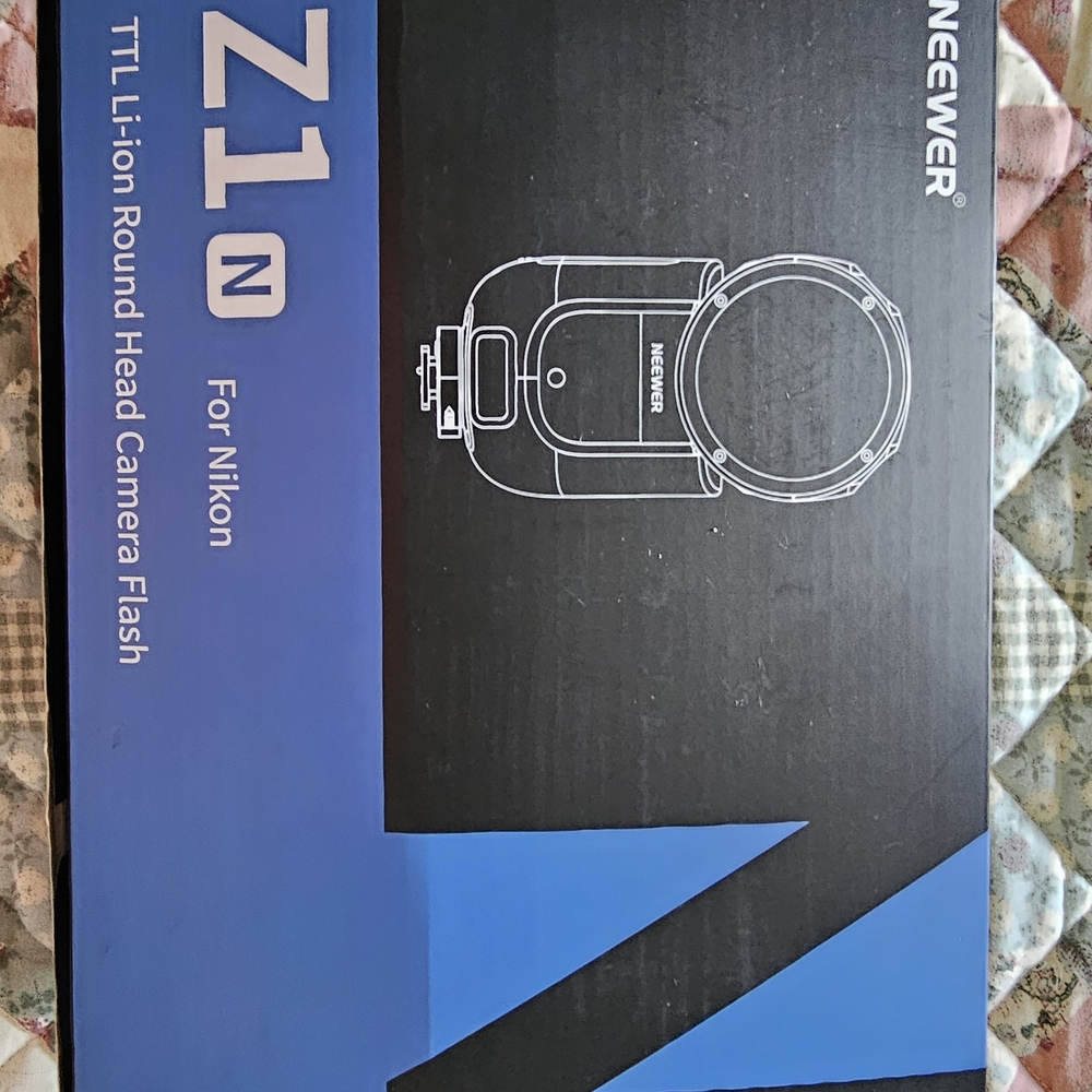 Neewer Z1N TTL Li-ion Round Head Camera Flash for Nikon
